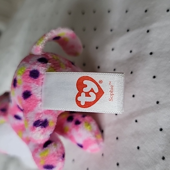 McDonalds Ty Teenie Beanie Boos Sophie the Cat Mini Plush - Picture 5 of 5